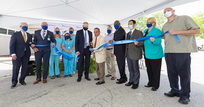 Meadowview Cancer Ribbon Cutting